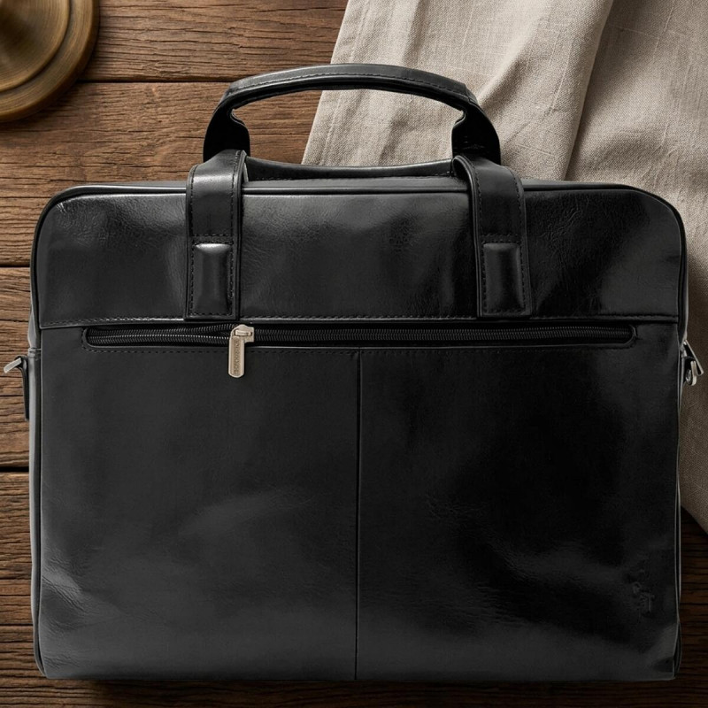 Чоловічий портфель з натуральної шкіри Tony Perotti Italico G- () Чорний