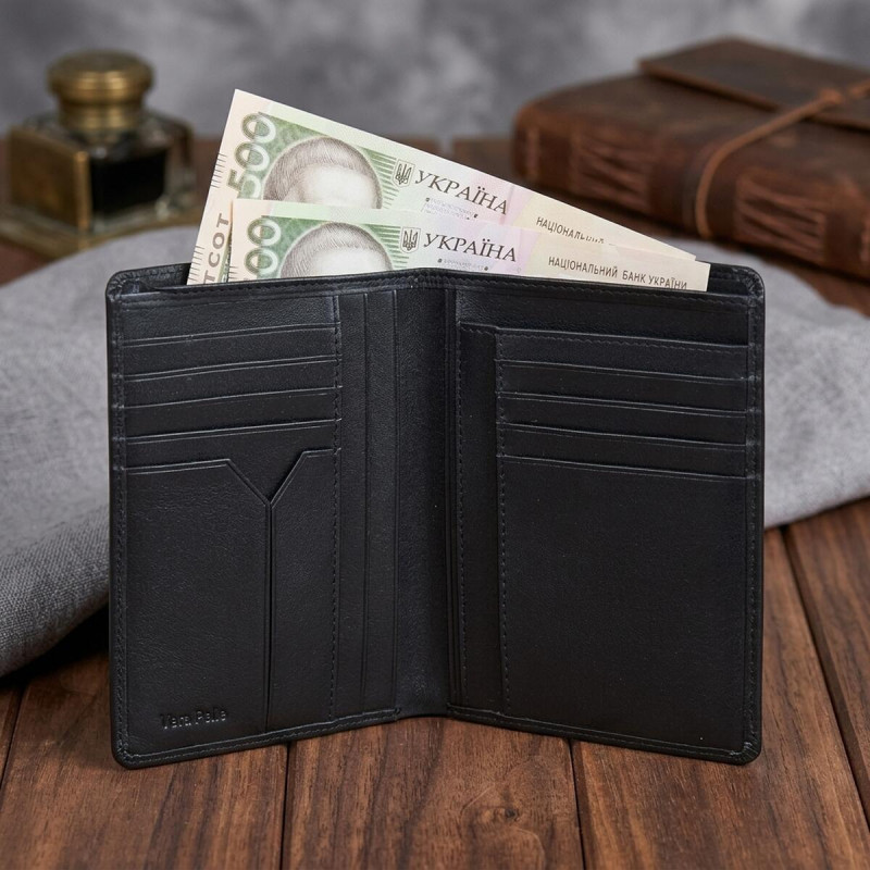 Чоловіче портмоне Tony Perotti Cortina nero () Чорне