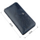 Вертикальный женский кошелек-клатч ST Leather Синий