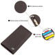 Мужской купюрник ST Leather (ST) функциональный Коричневый
