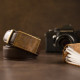 Ремень из натуральной кожи с автоматической пряжкой латунь Vintage Коричневый