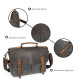 Портфель текстильный Vintage Cерый