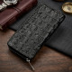 Гаманець-клатч CROCODILE LEATHER з натуральної шкіри крокодила Чорний