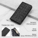 Гаманець-клатч CROCODILE LEATHER з натуральної шкіри крокодила Чорний