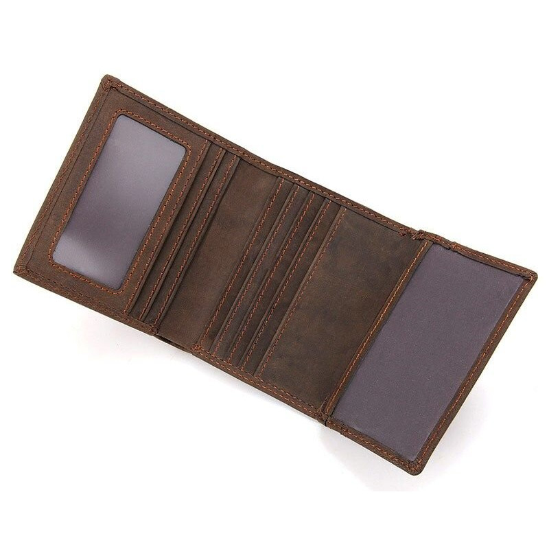 Кошелек мужской Vintage винтажный стиль Коричневый