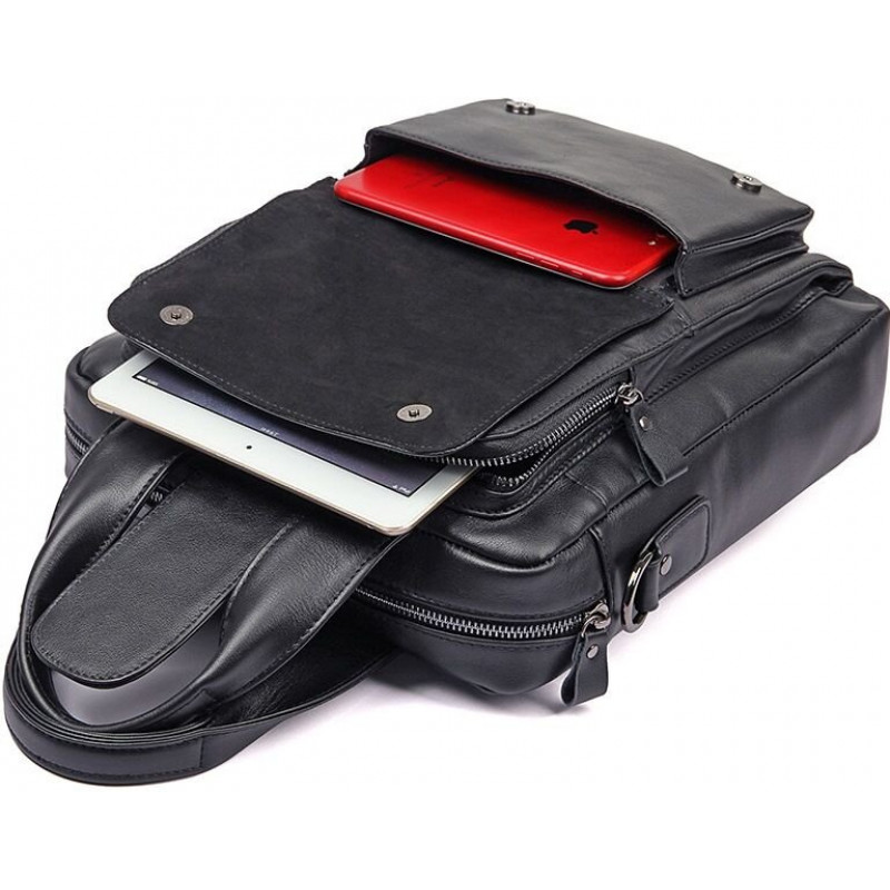 Сумка чоловіча Vintage Чорна