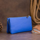 Вместительный клатч из двух частей женский ST Leather Синий