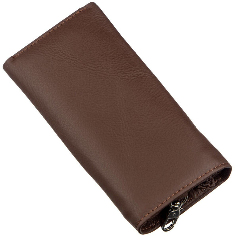 Мужской универсалный бумажник с ключницей ST Leather Коричневый