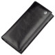 Практичный женский кошелек на магнитах ST Leather Черный