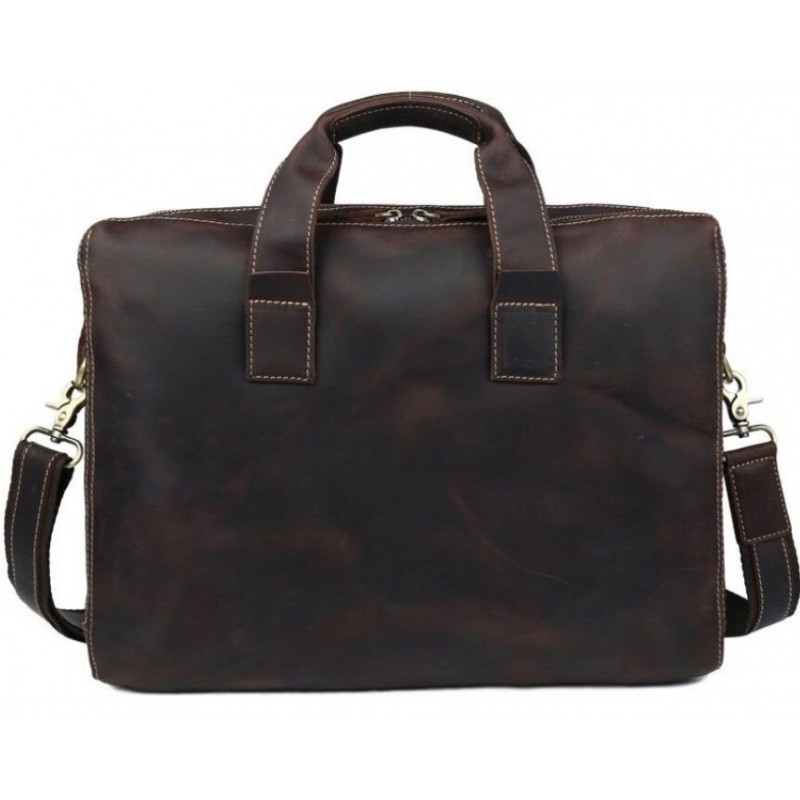 Сумка Vintage з вінтажної шкіри Коричнева