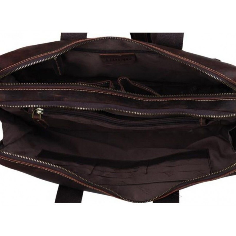 Сумка Vintage з вінтажної шкіри Коричнева