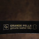 Ремень мужской GRANDE PELLE джинсовый Черный