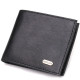 Классическое мужское портмоне из натуральной кожи флотар CANPELLINI Черное