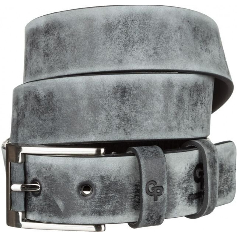 Ремінь чоловічий Grande Pelle Сірий