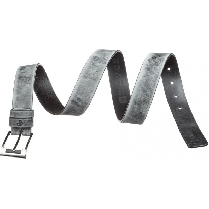 Ремінь чоловічий Grande Pelle Сірий