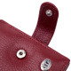 Стильное женское портмоне с блоком для карт из натуральной кожи ST Leather Бордовый
