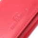 Маленький удобный кошелек с монетницей из натуральной кожи ST Leather Красный