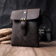 Винтажная сумка через плечо из натуральной кожи Vintage sale_ Коричневый