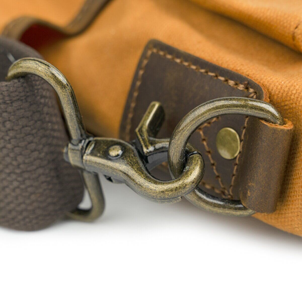 Діловий портфель в поєднанні зі шкірою Vintage Рудий