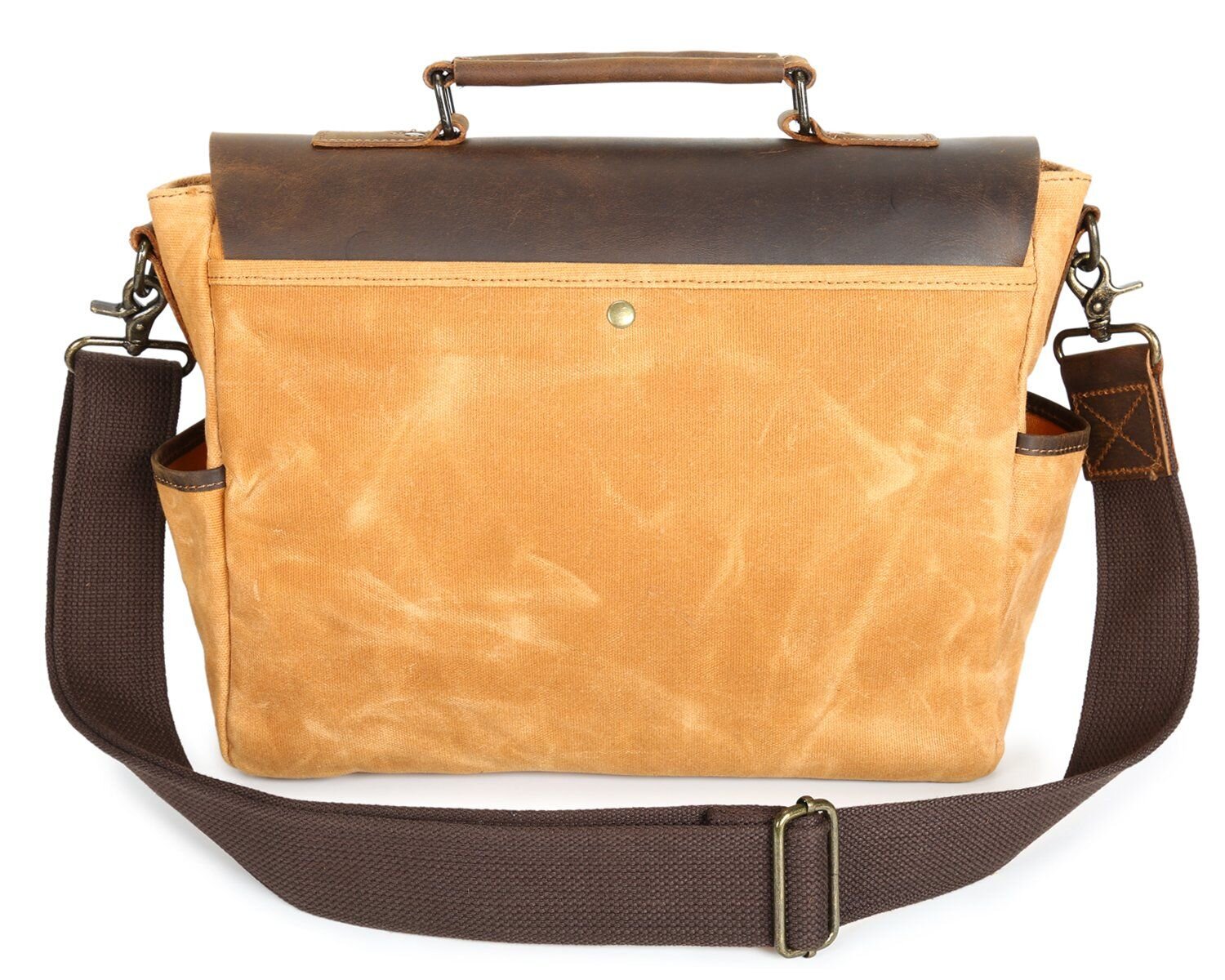 Діловий портфель в поєднанні зі шкірою Vintage Рудий