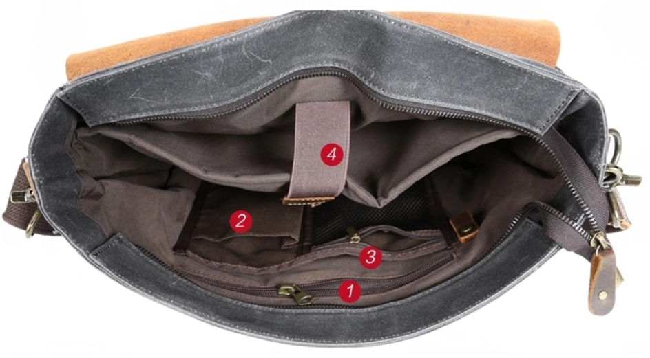 Діловий портфель в поєднанні зі шкірою Vintage Рудий