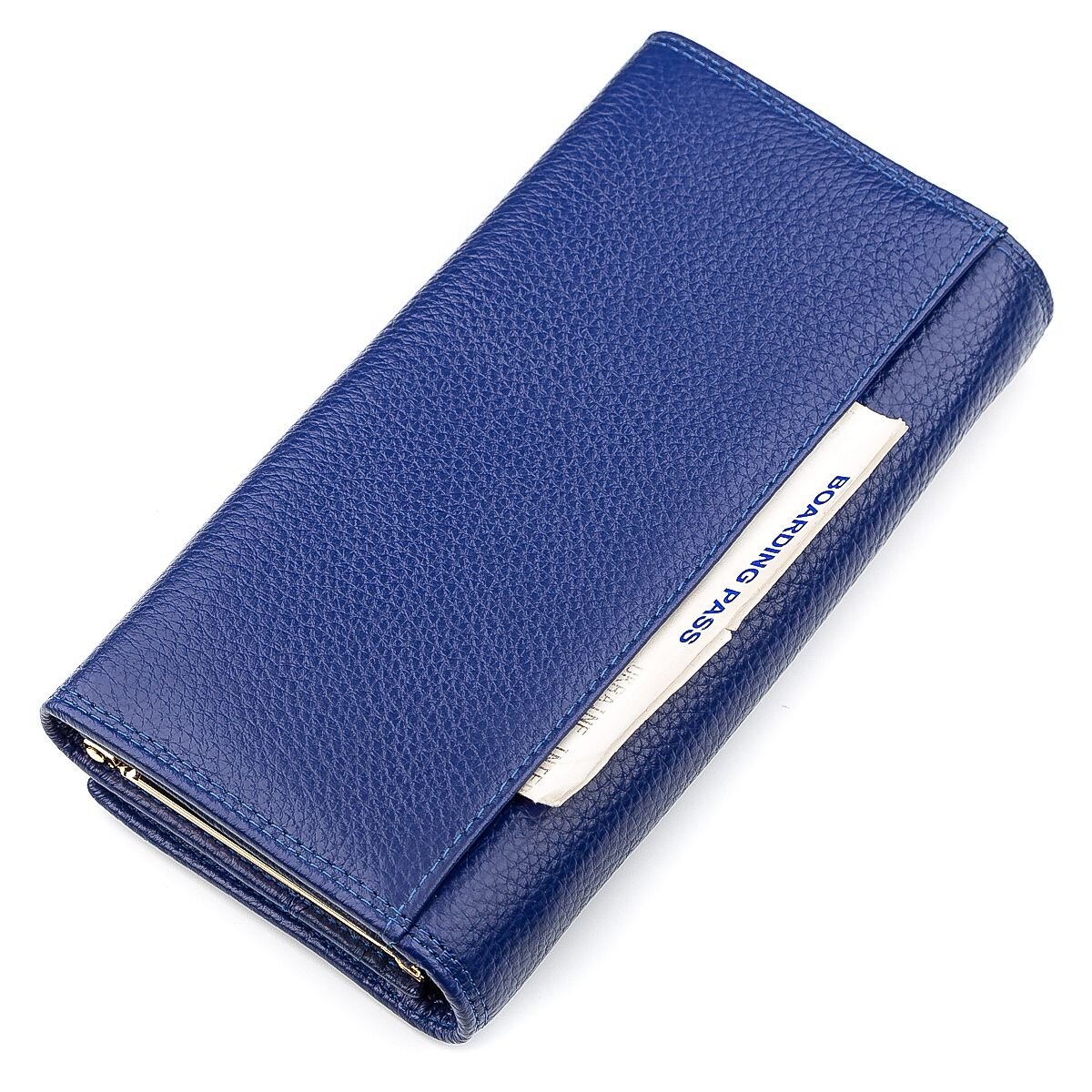 Гаманець жіночий Boston (SB) шкіряний Синій