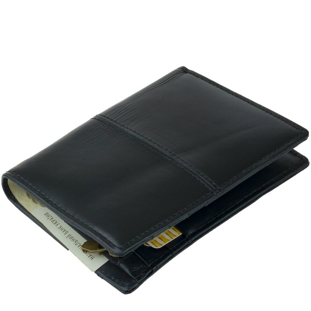 Гаманець чоловічий Vintage Чорний