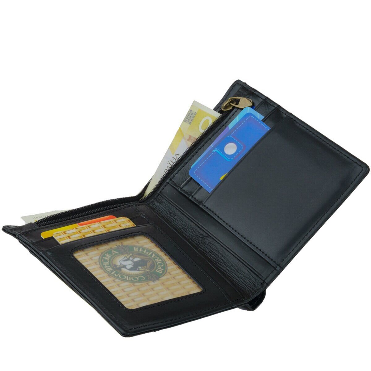 Гаманець чоловічий Vintage Чорний