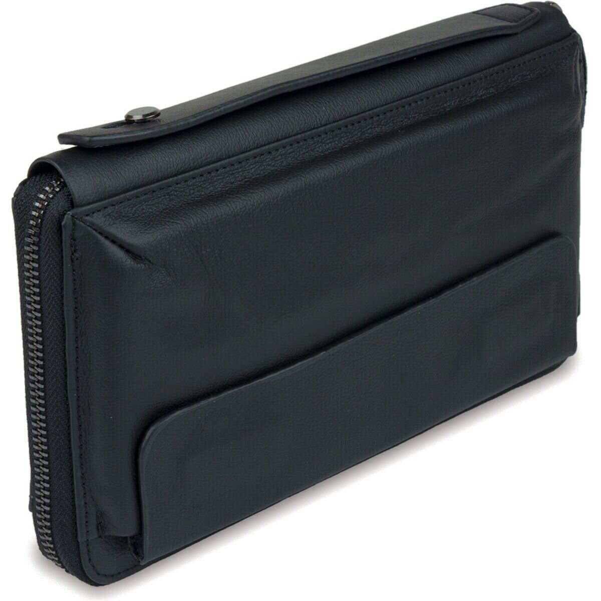 Мужской клатч-барсетка с ремешком на руку Vintage Черный