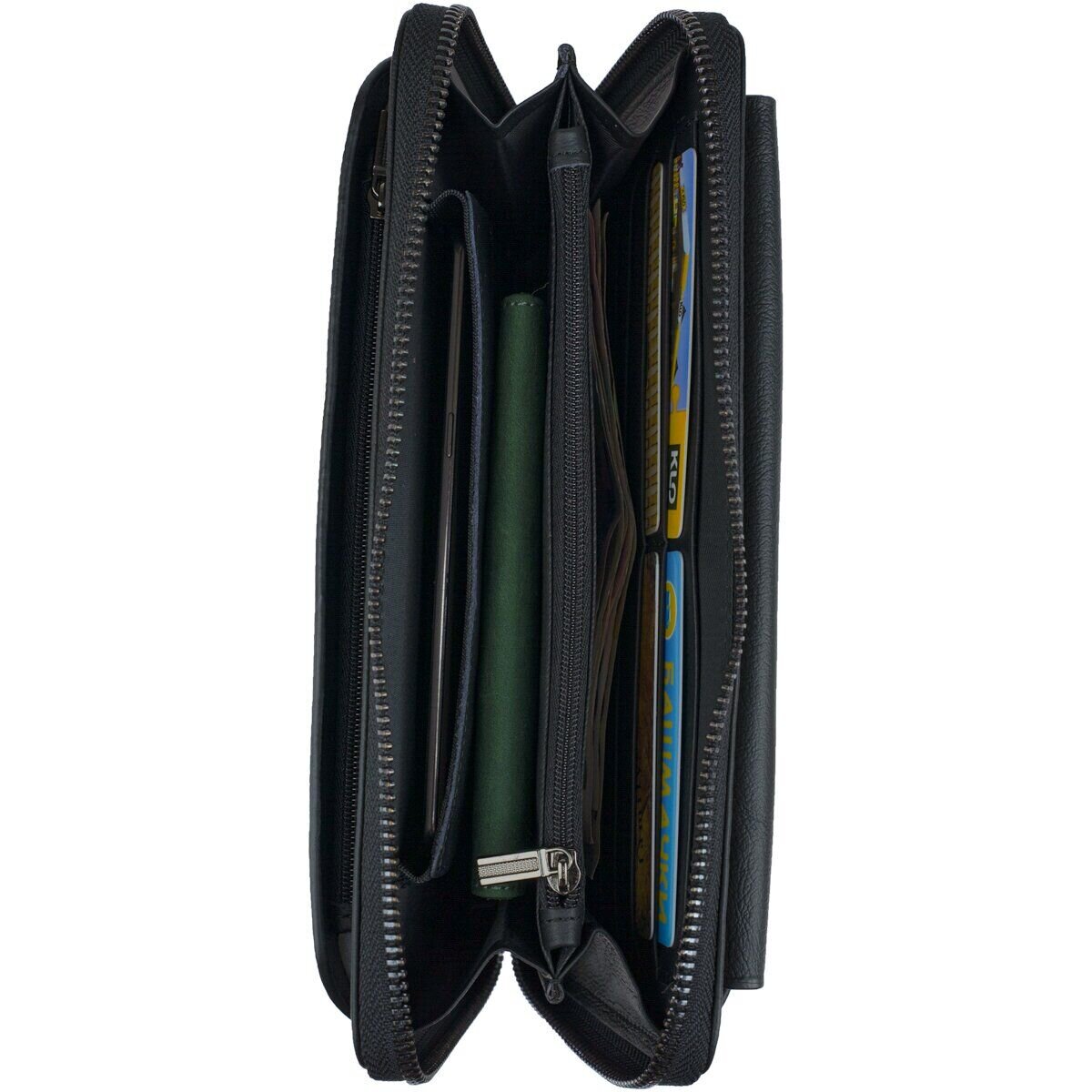 Мужской клатч-барсетка с ремешком на руку Vintage Черный