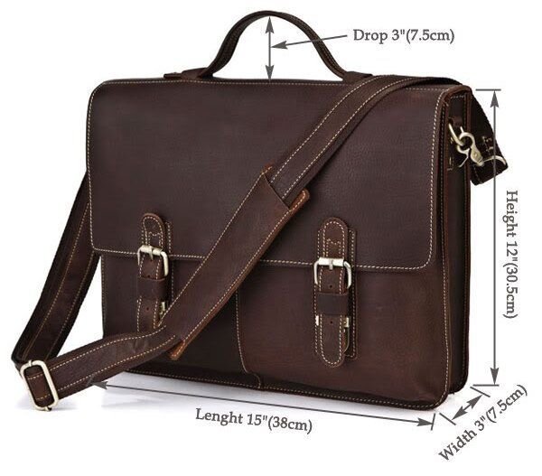 Портфель Vintage Коричневый