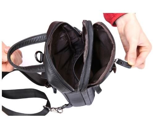 Сумка чоловіча Vintage Коричнева