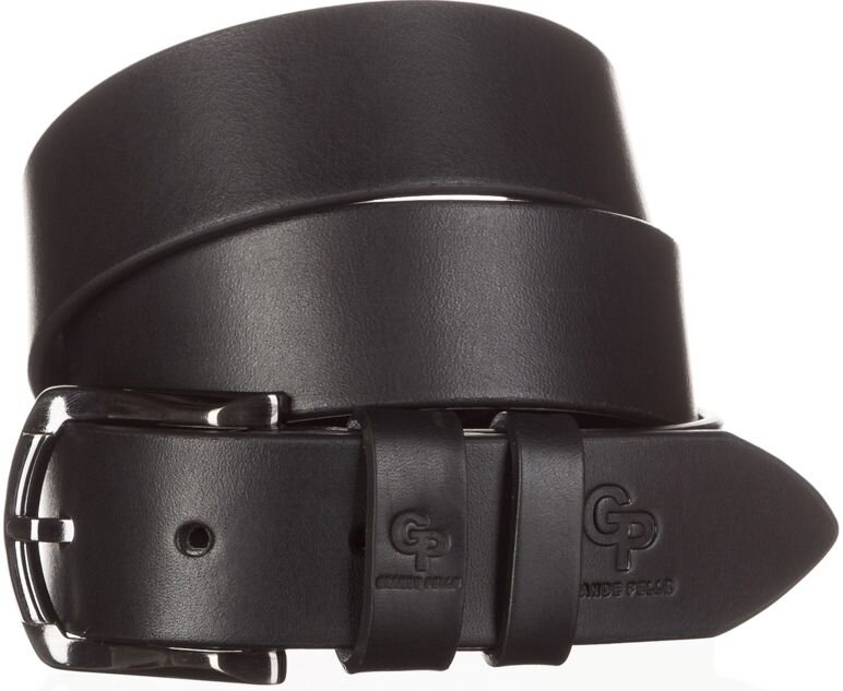 Ремень мужской GRANDE PELLE джинсовый Черный