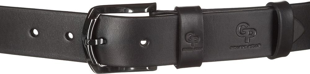 Ремень мужской GRANDE PELLE джинсовый Черный