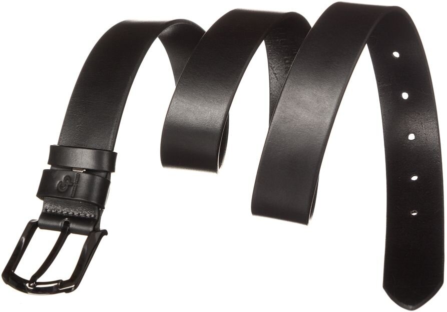 Ремень мужской GRANDE PELLE джинсовый Черный