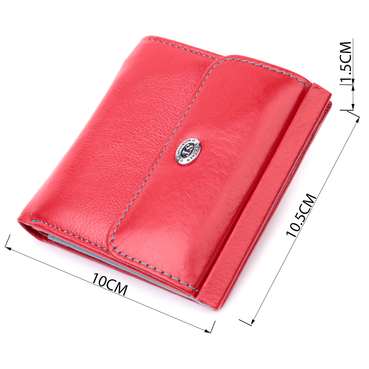 Жіночий гаманець середнього розміру ST Leather Червоний