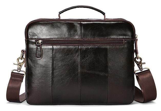 Сумка мужская кожаная Vintage Коричневая