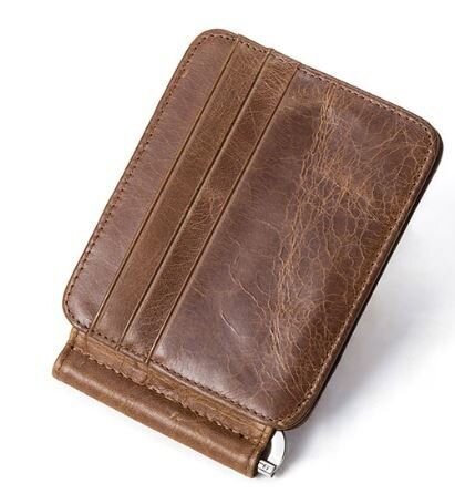 Затискач для купюр Vintage Коричневий