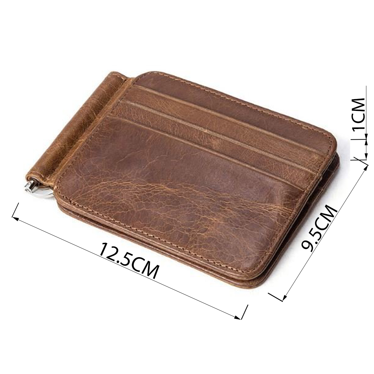 Затискач для купюр Vintage Коричневий