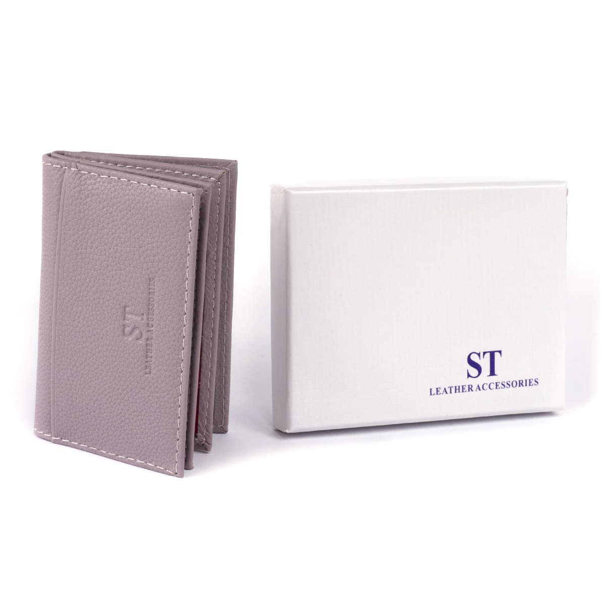 Візитниця-книжка ST Leather Лілова