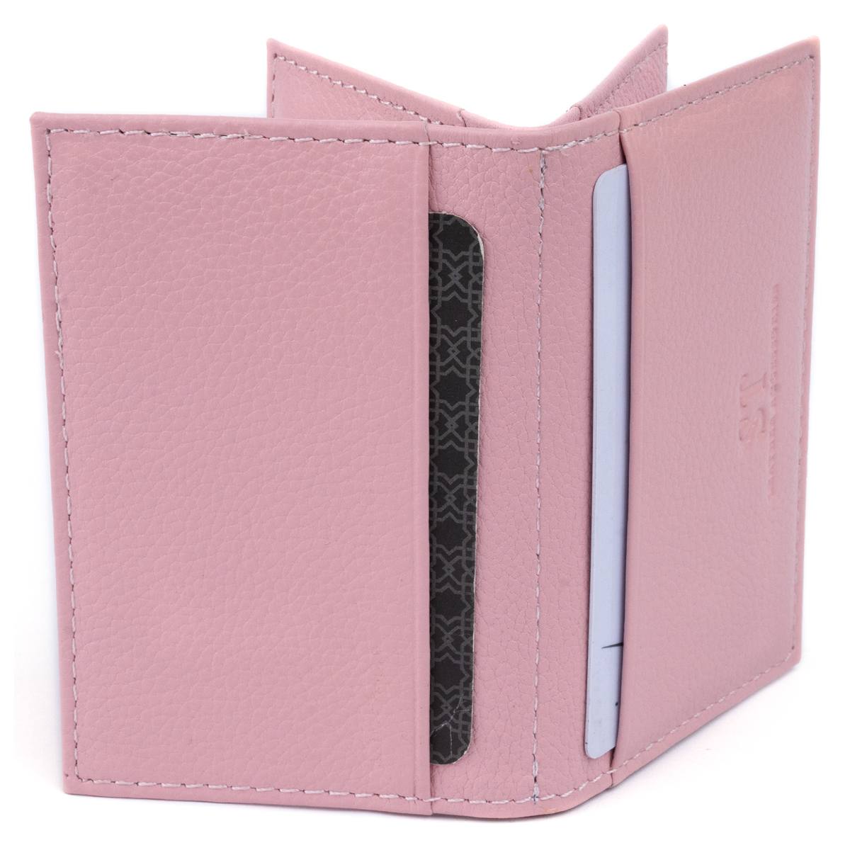 Візитниця-книжка ST Leather Рожева