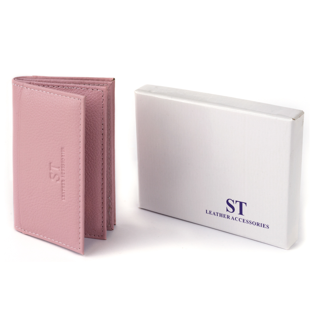 Візитниця-книжка ST Leather Рожева