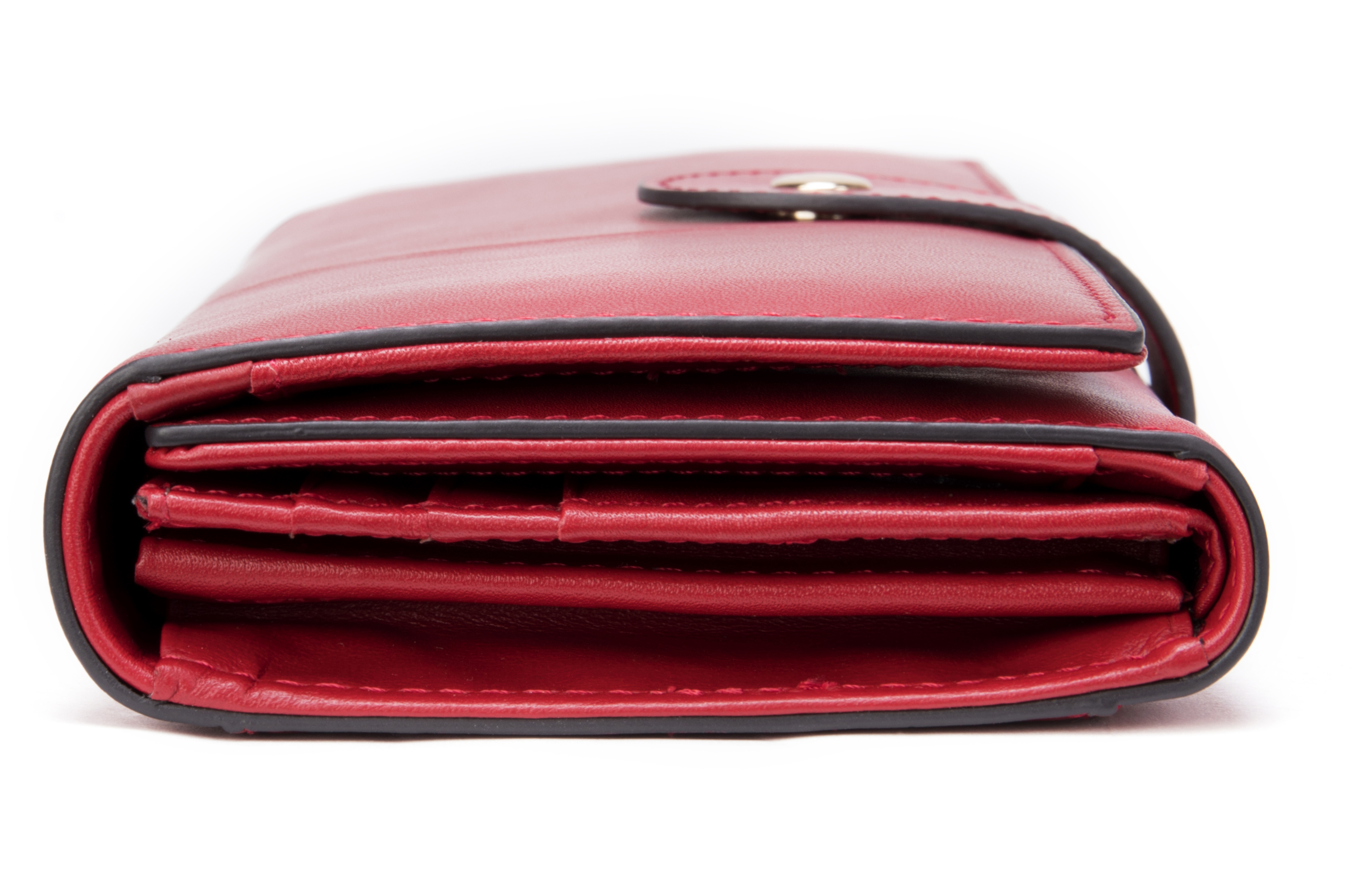 Кошелек женский вертикальный Vintage Красный