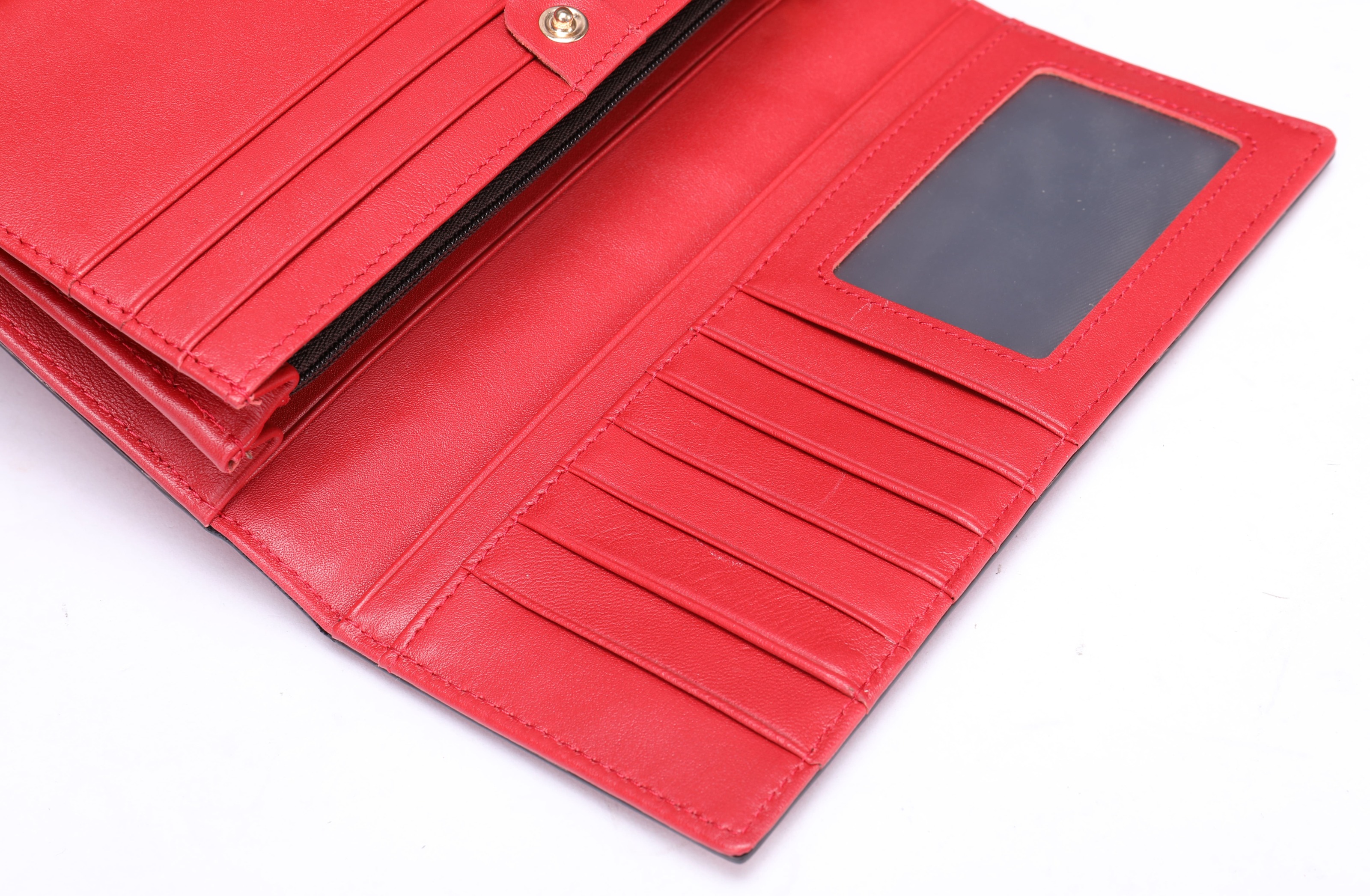 Кошелек женский вертикальный Vintage Красный