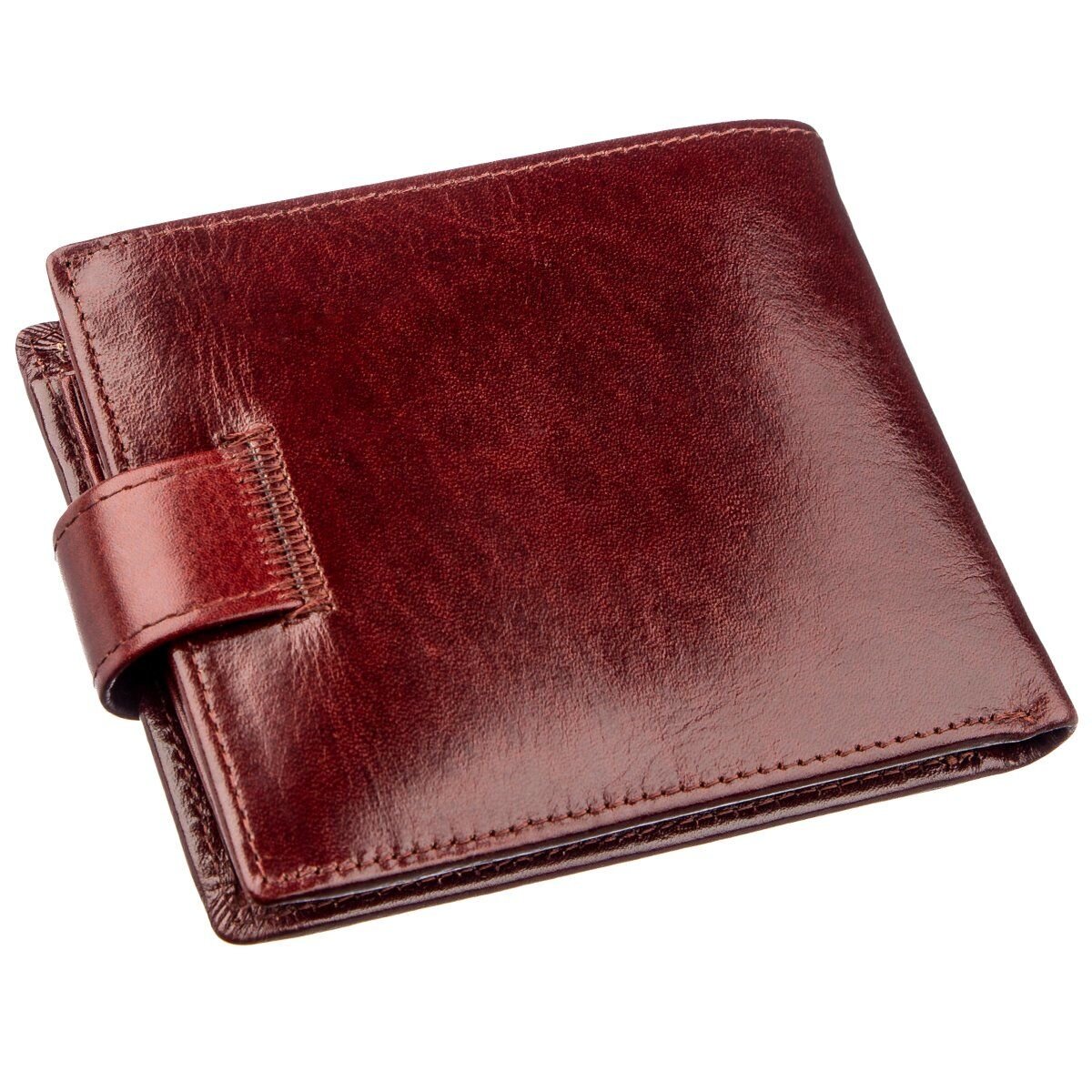 Компактний чоловічий гаманець Boston Коричневий