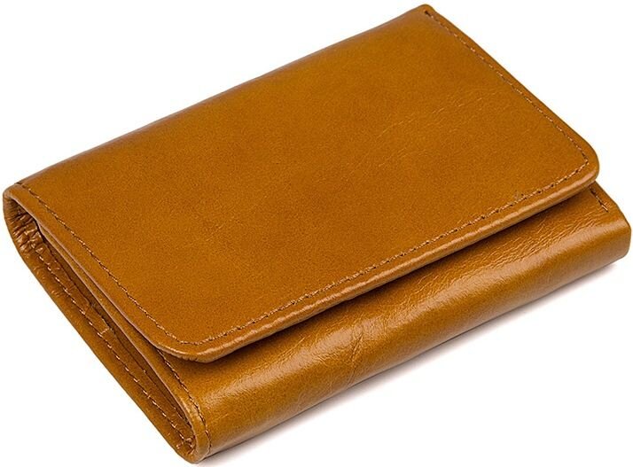 Гаманець Vintage шкіряний Рудий