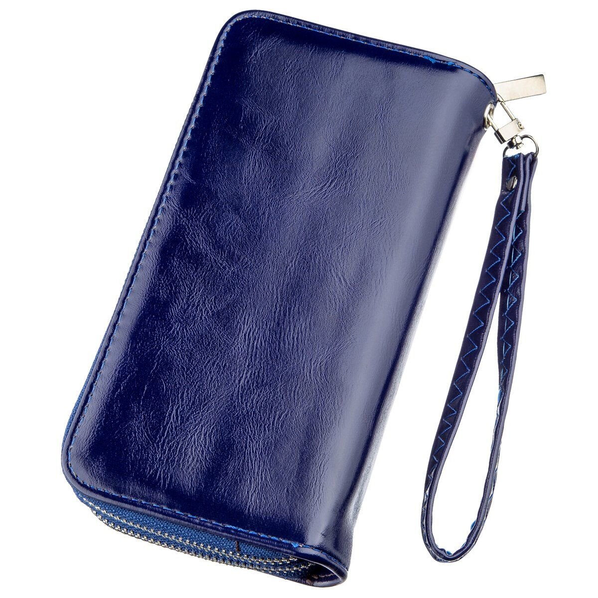 Гаманець жіночий з екокожі KIVI Синій