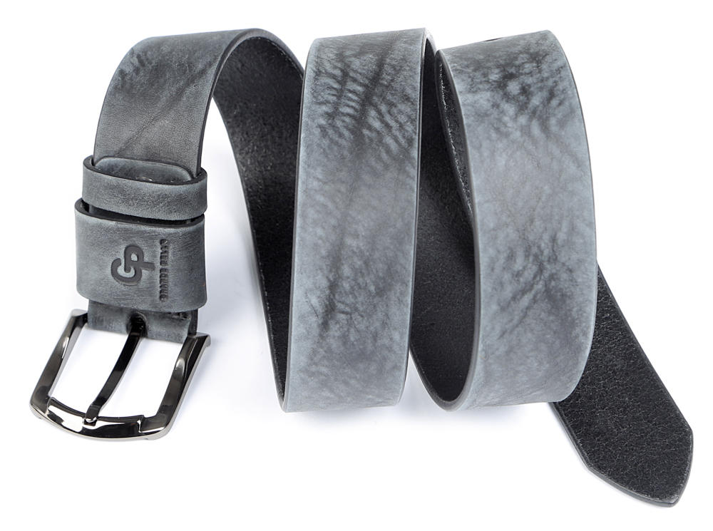 Елітний чоловічий шкіряний ремінь під джинси GRANDE PELLE