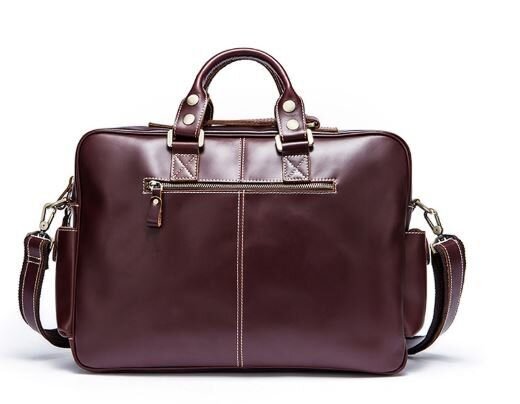 Дорожня сумка-портфель Vintage Бордова