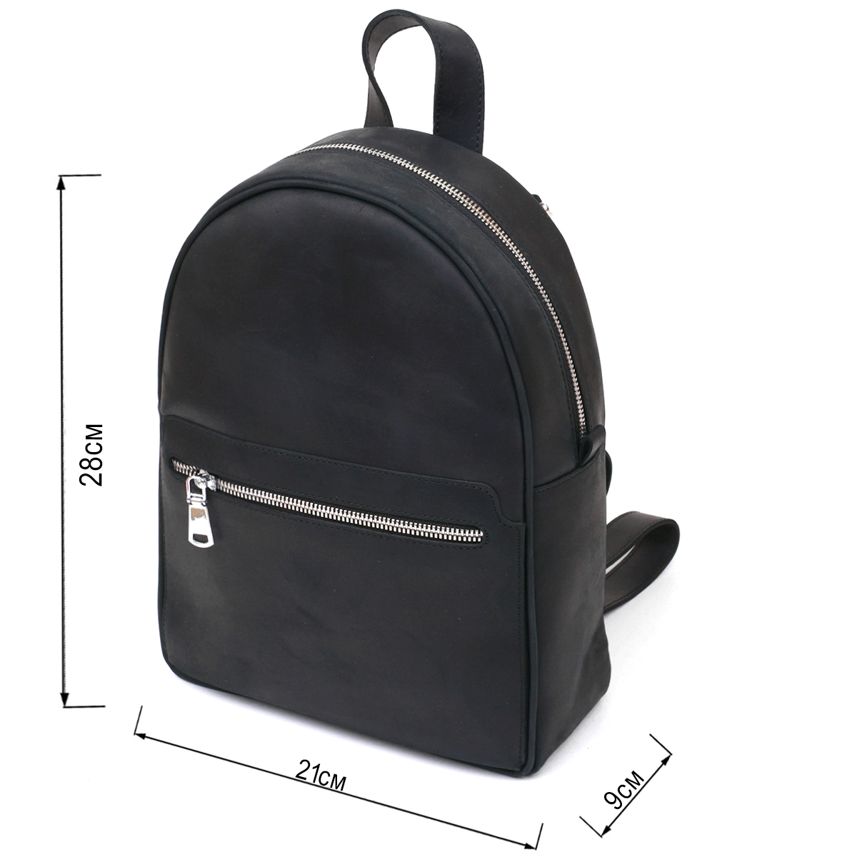 Вінтажний універсальний рюкзак Shvigel Чорний